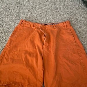 Orange nautica jean shorts mens size 38. Worn-like new